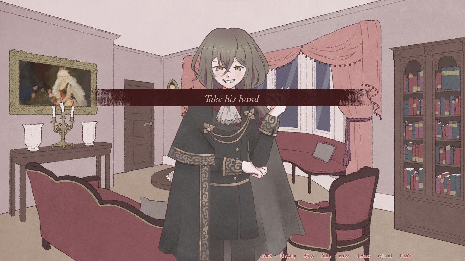 遊戲內對話場景截圖