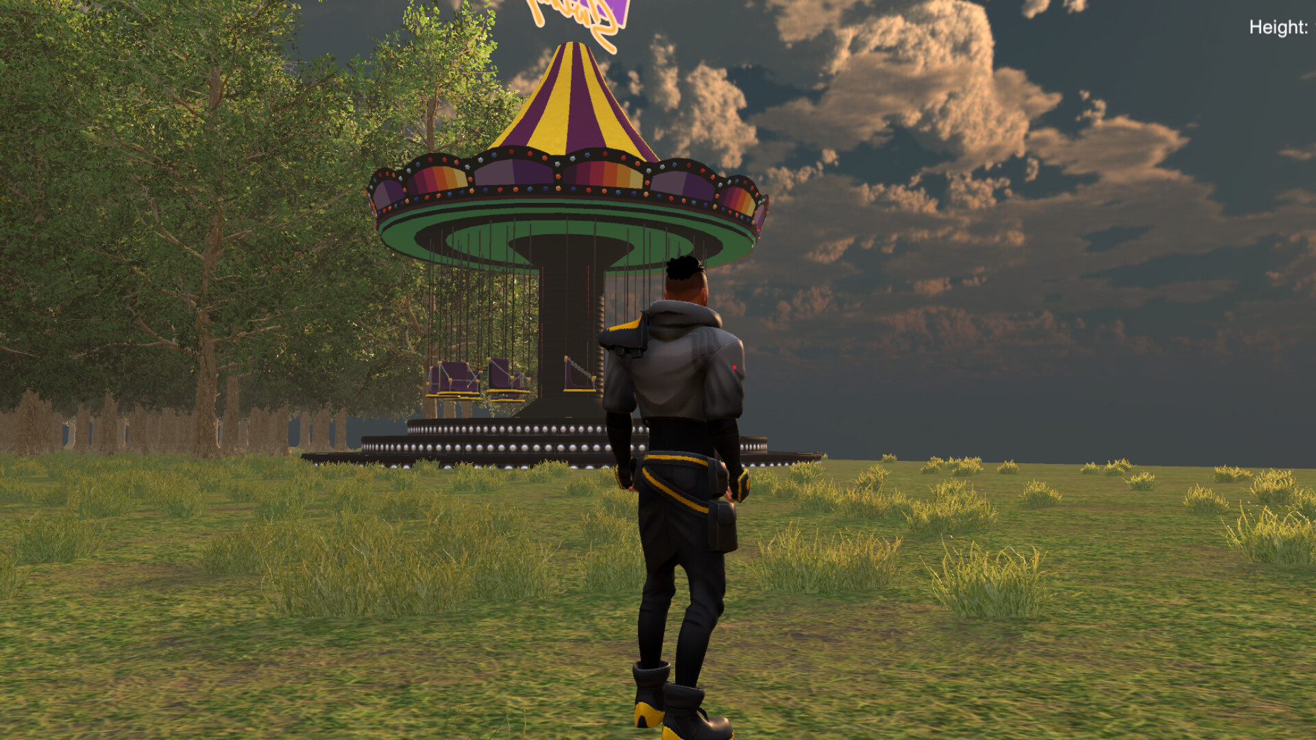 融合印度傳統建築風格的攀登場景