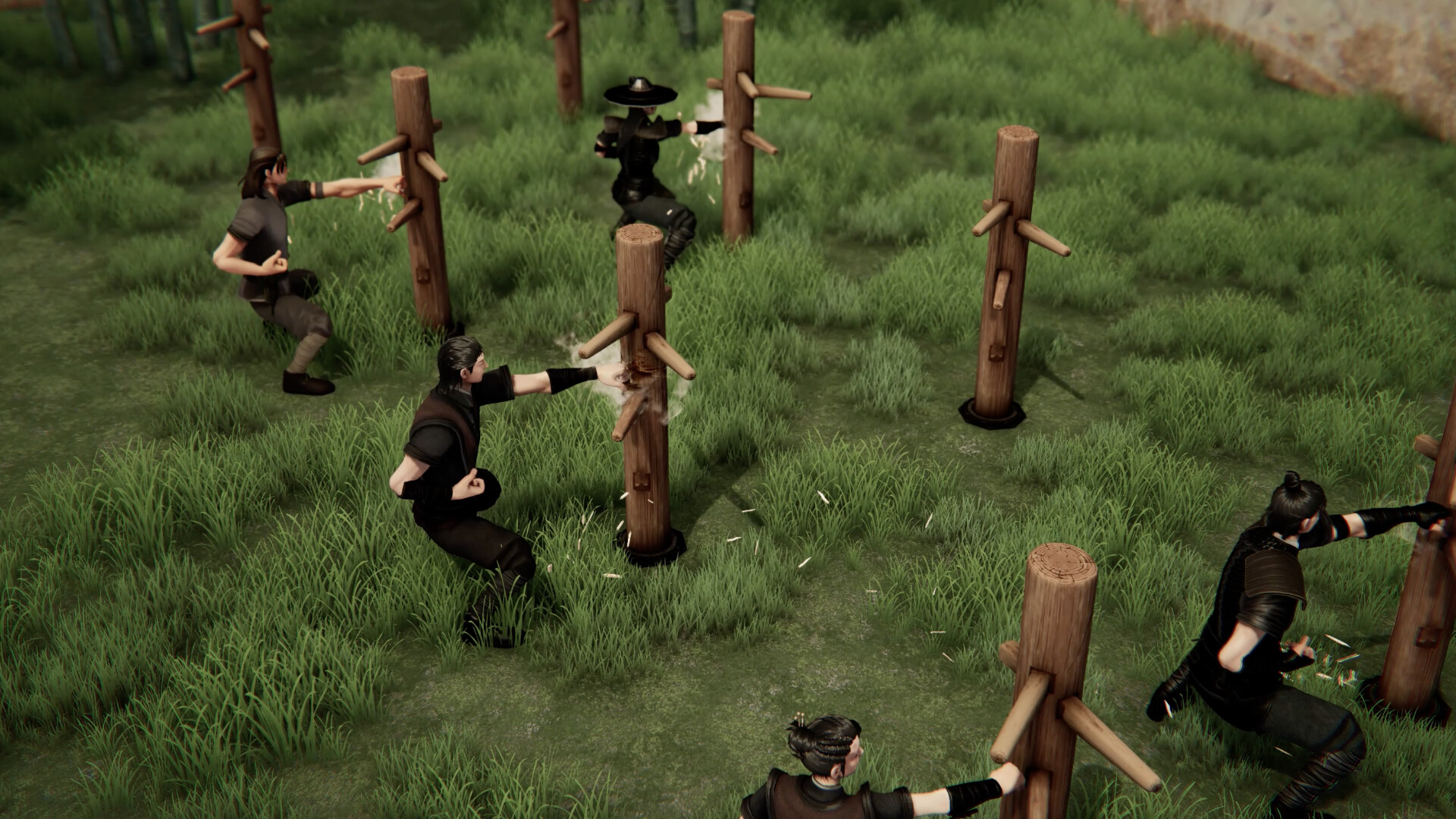 壯麗的東方山脈與建築細節