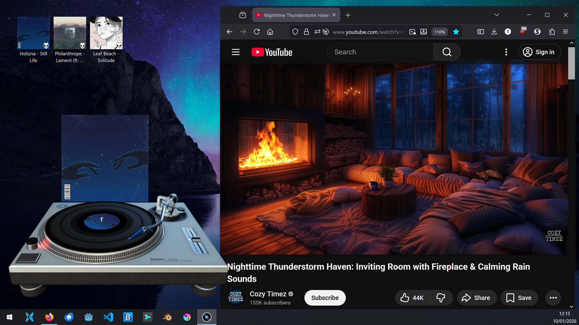 Vinyl Desktop 特寫鏡頭