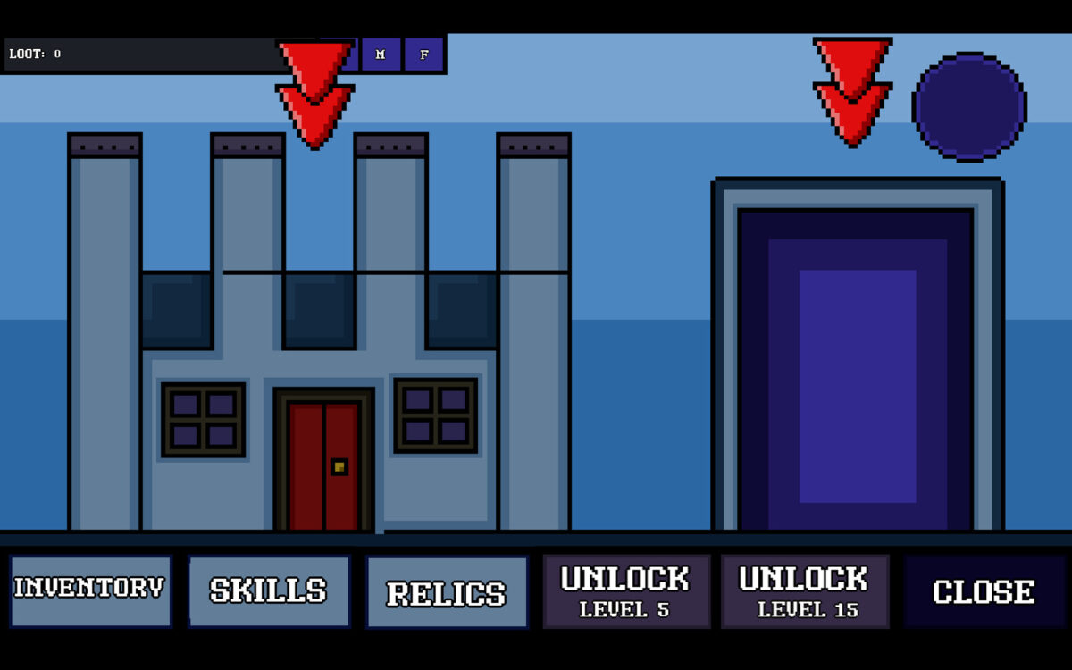 Endless Greed 角色升級介面