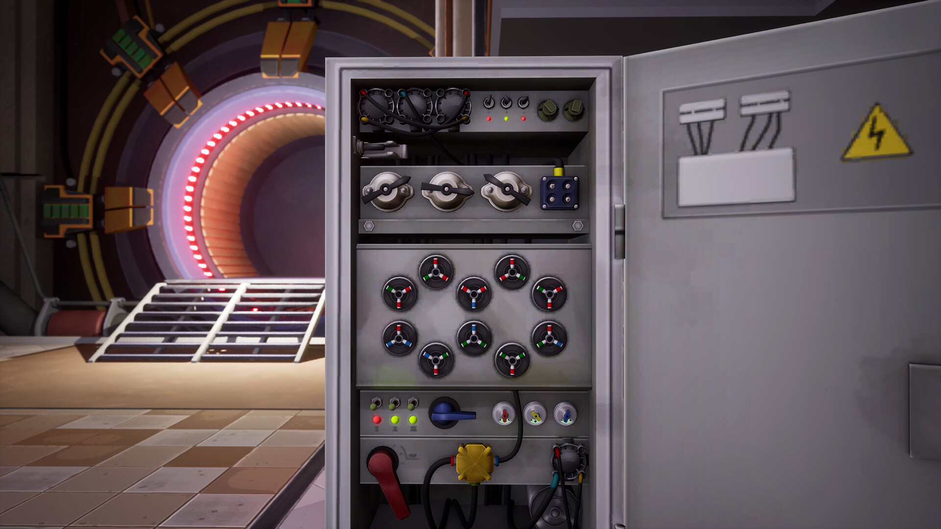 遊戲中充滿挑戰性的自動化倉庫場景