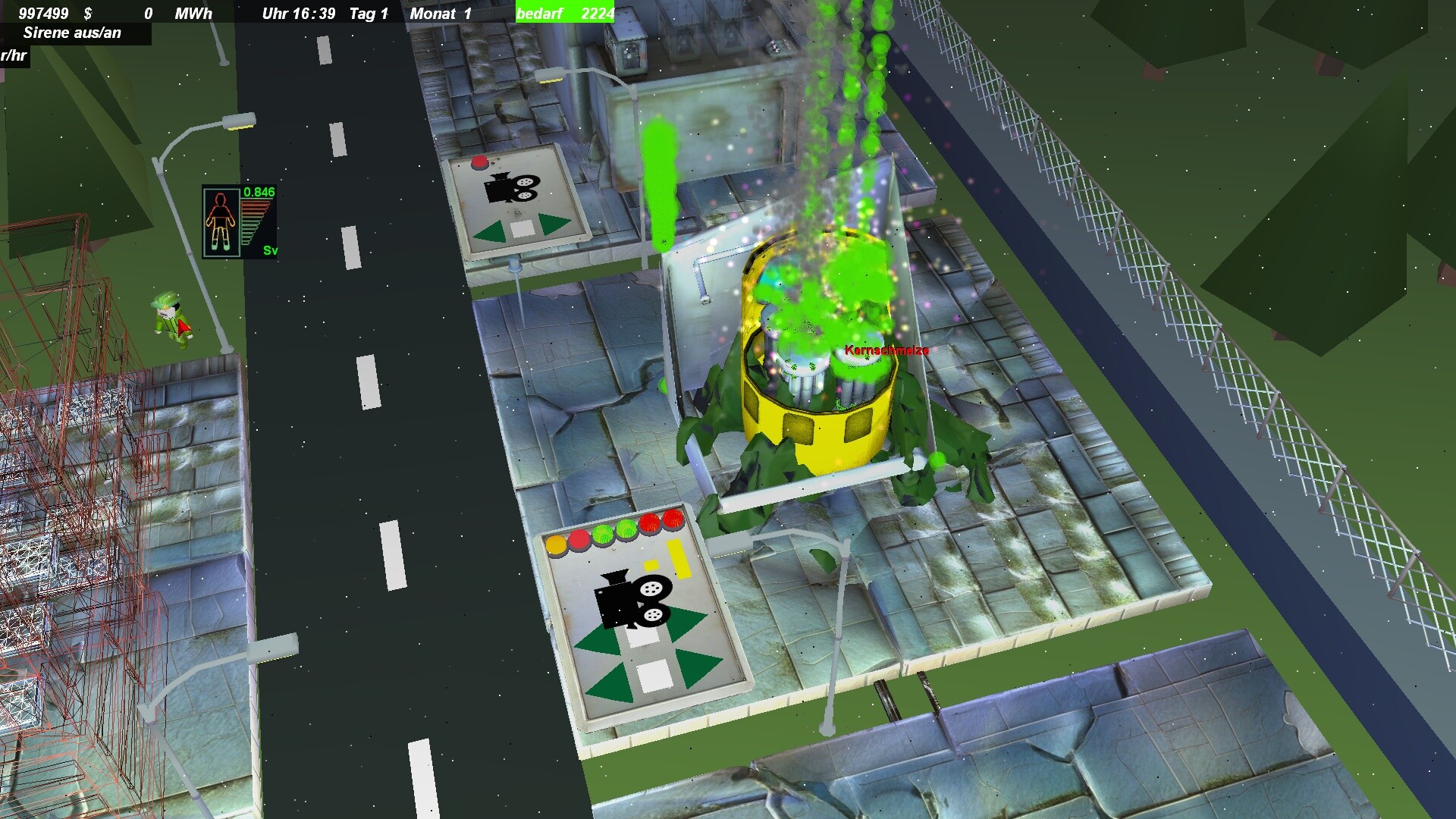 工廠內部的工業管線與設施細節