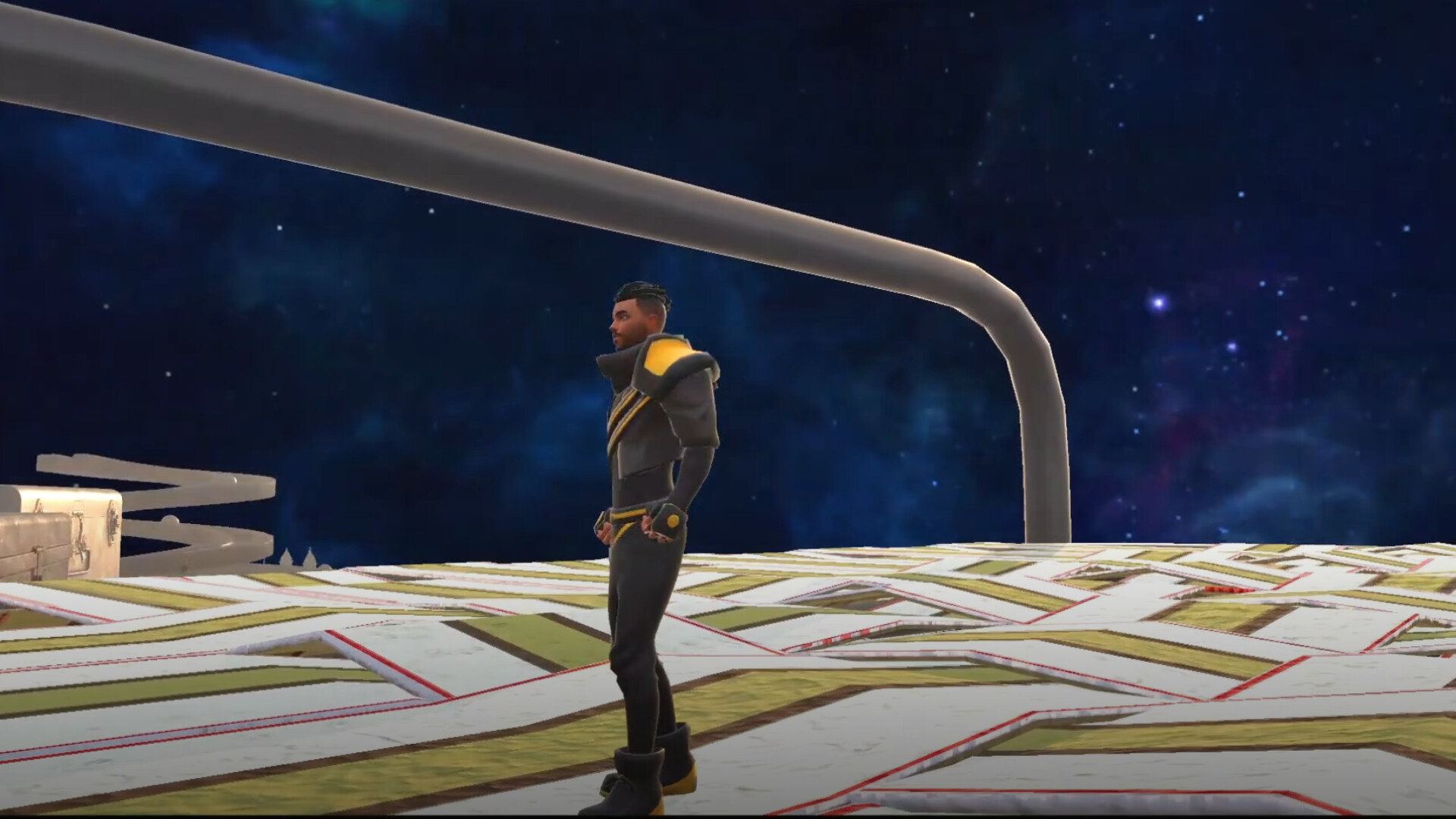 充滿挑戰性的懸空平台關卡