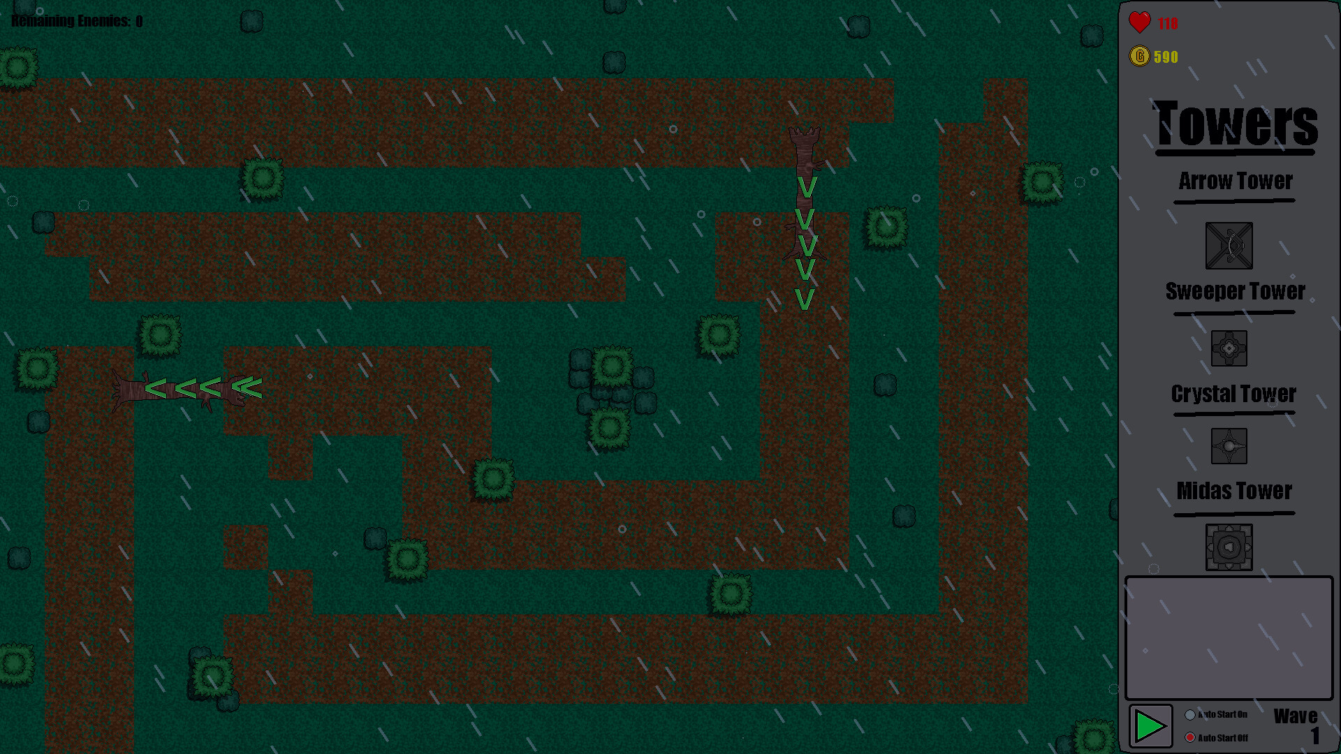 激烈的防禦戰鬥場景