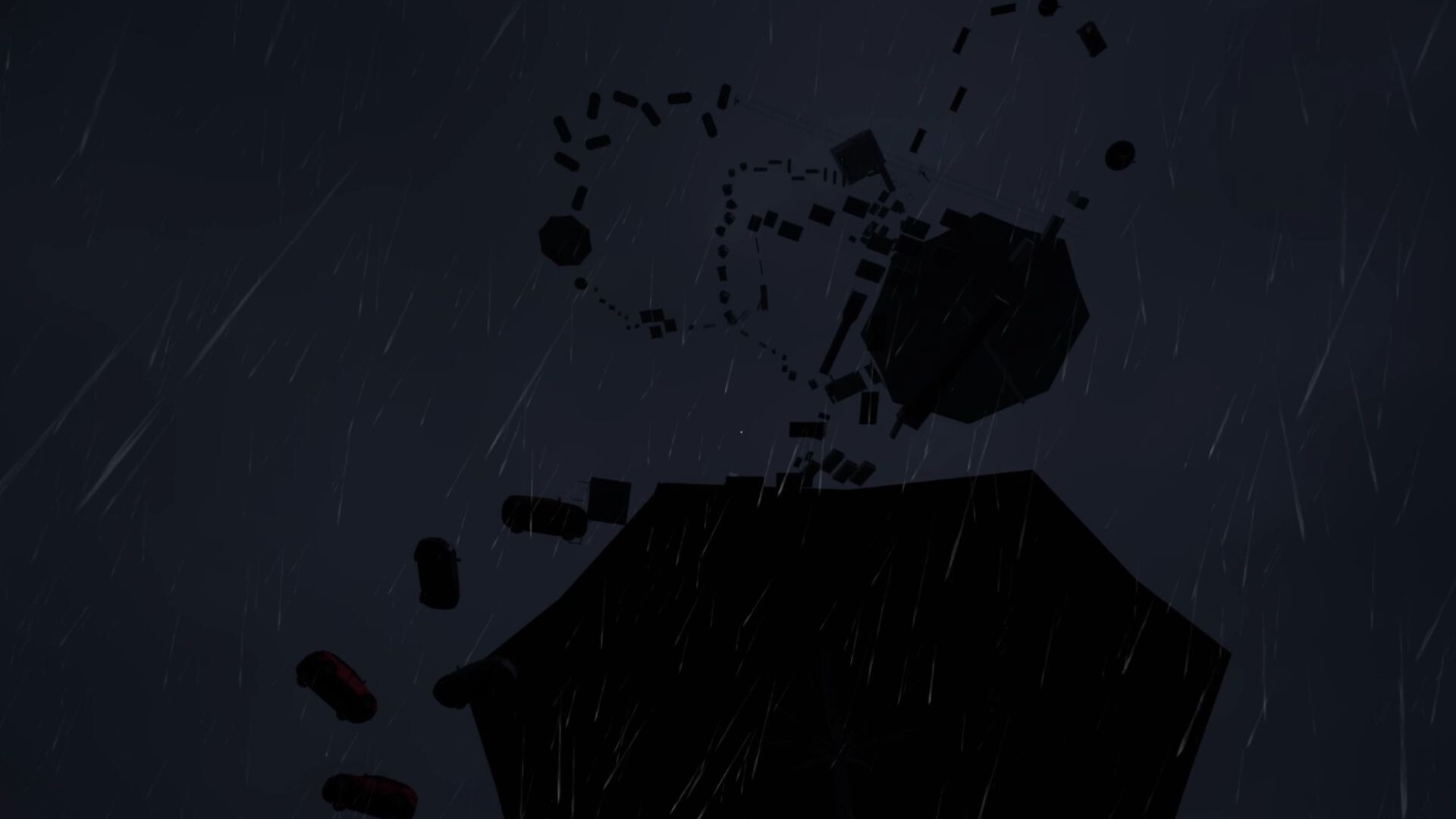 複雜的幾何圖形交織成難度極高的攀爬路徑