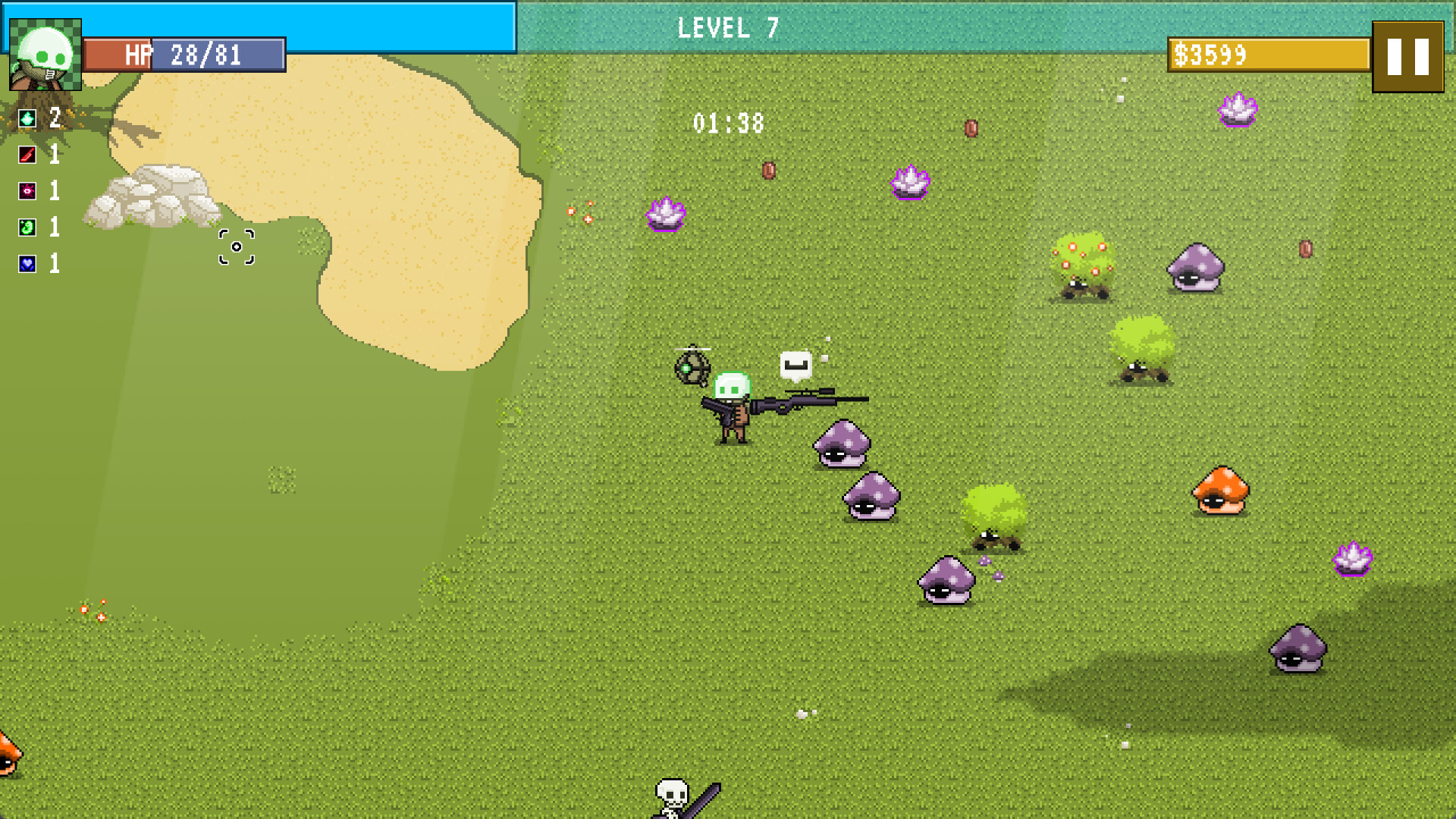 遊戲實際戰鬥畫面,展現壯闊的技能特效