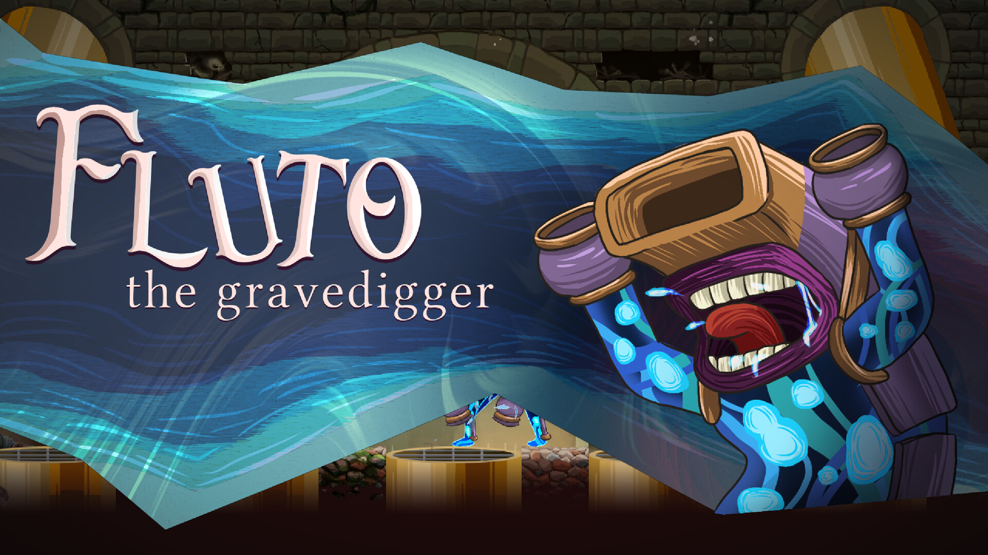 指揮家在豪宅內部探索的畫面