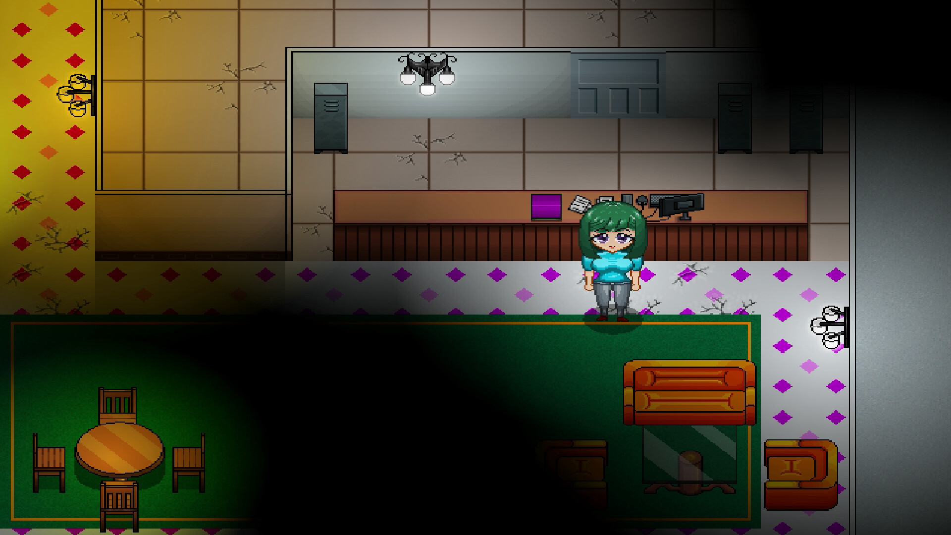 遊戲場景探索畫面