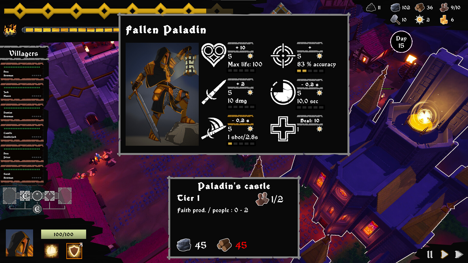 遊戲世界地圖與據點標記