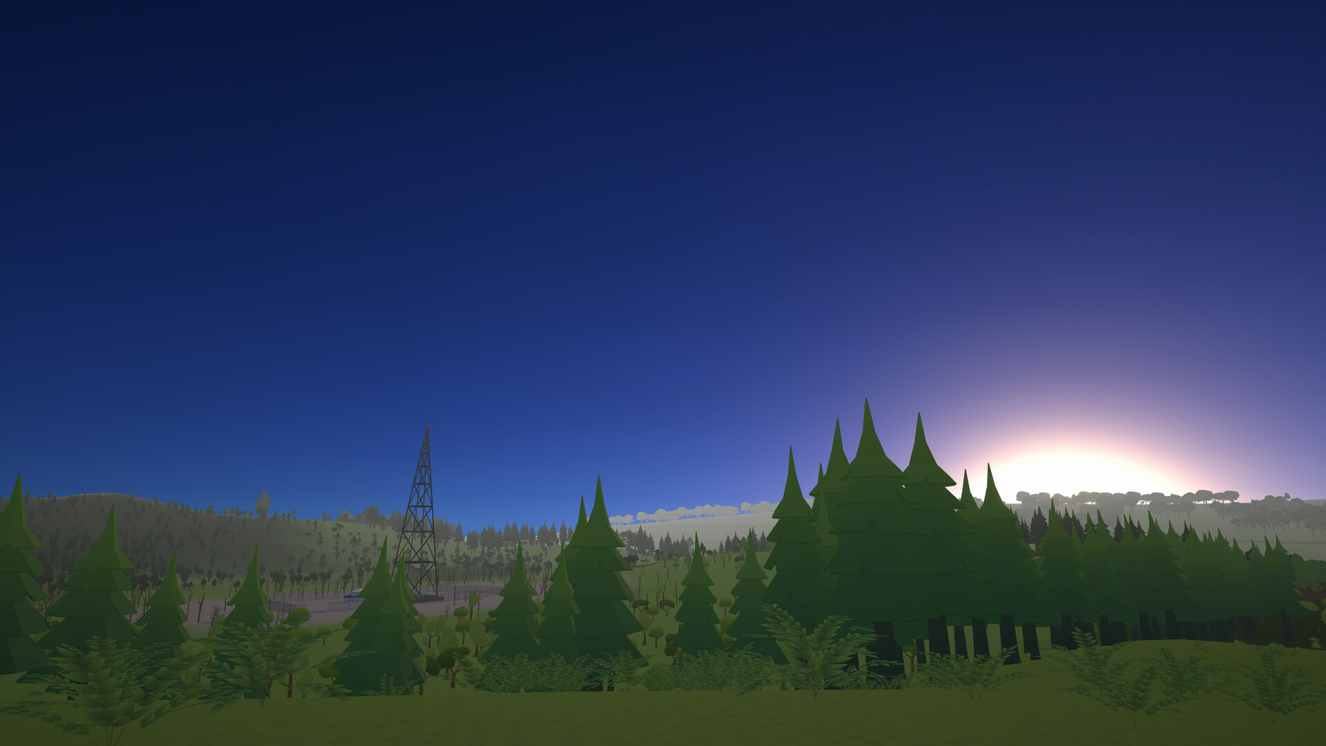 牽著羊駝探索森林區域