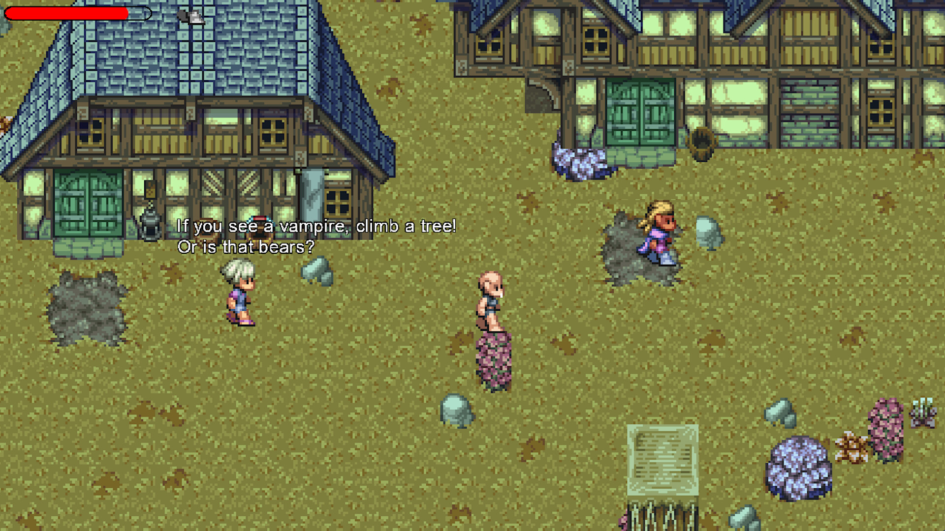 隨機生成的小鎮景觀