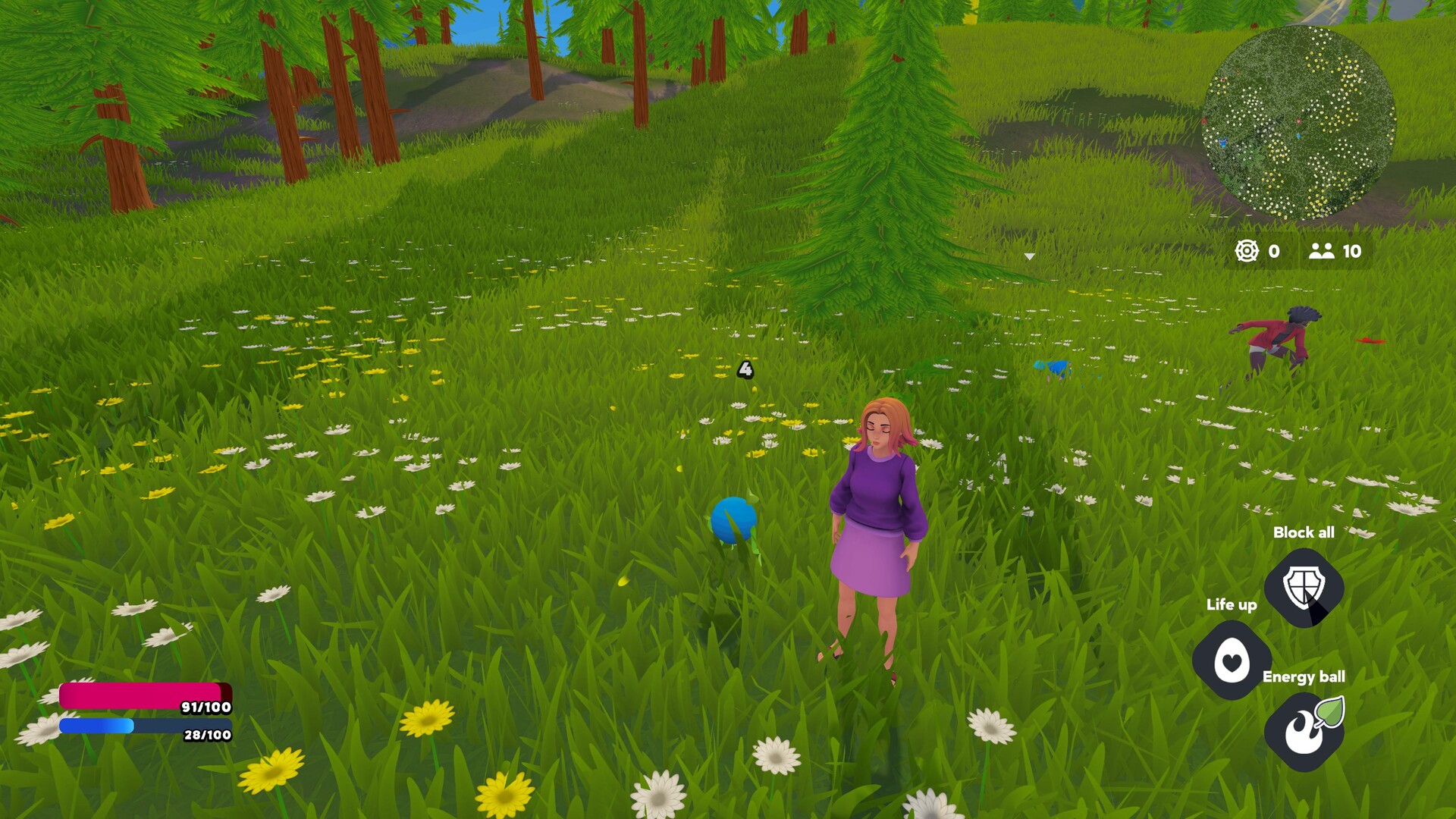 Hiyah Go! 多人混戰場面