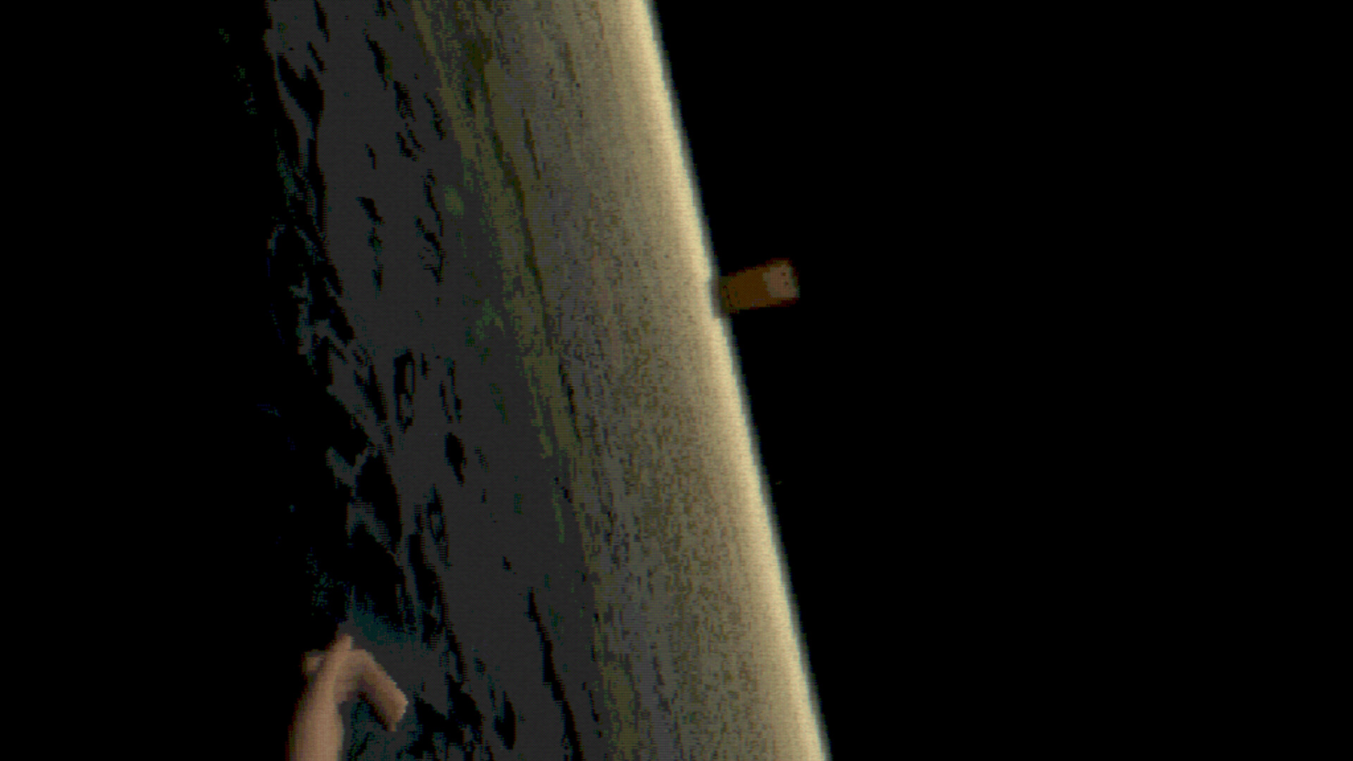 陰暗的走廊場景