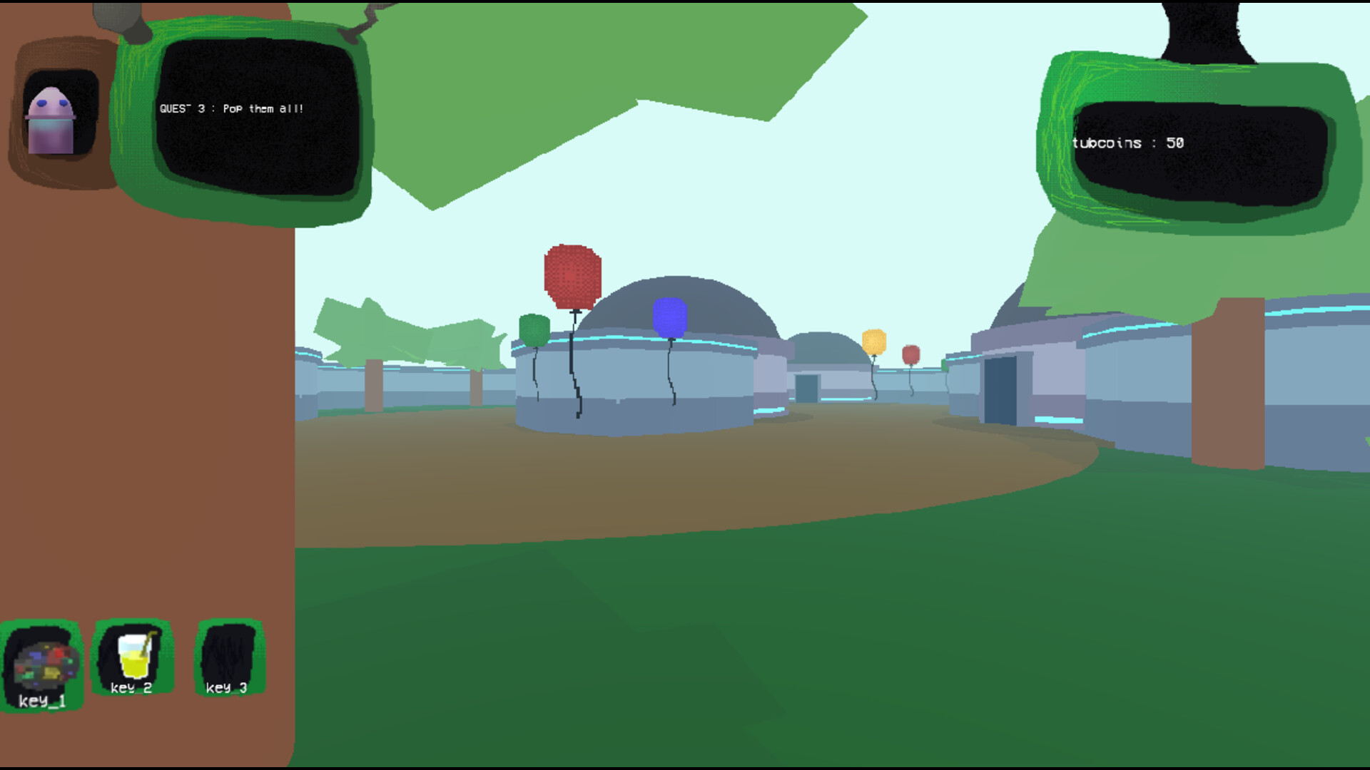 隨著時間推移環境光影的變化