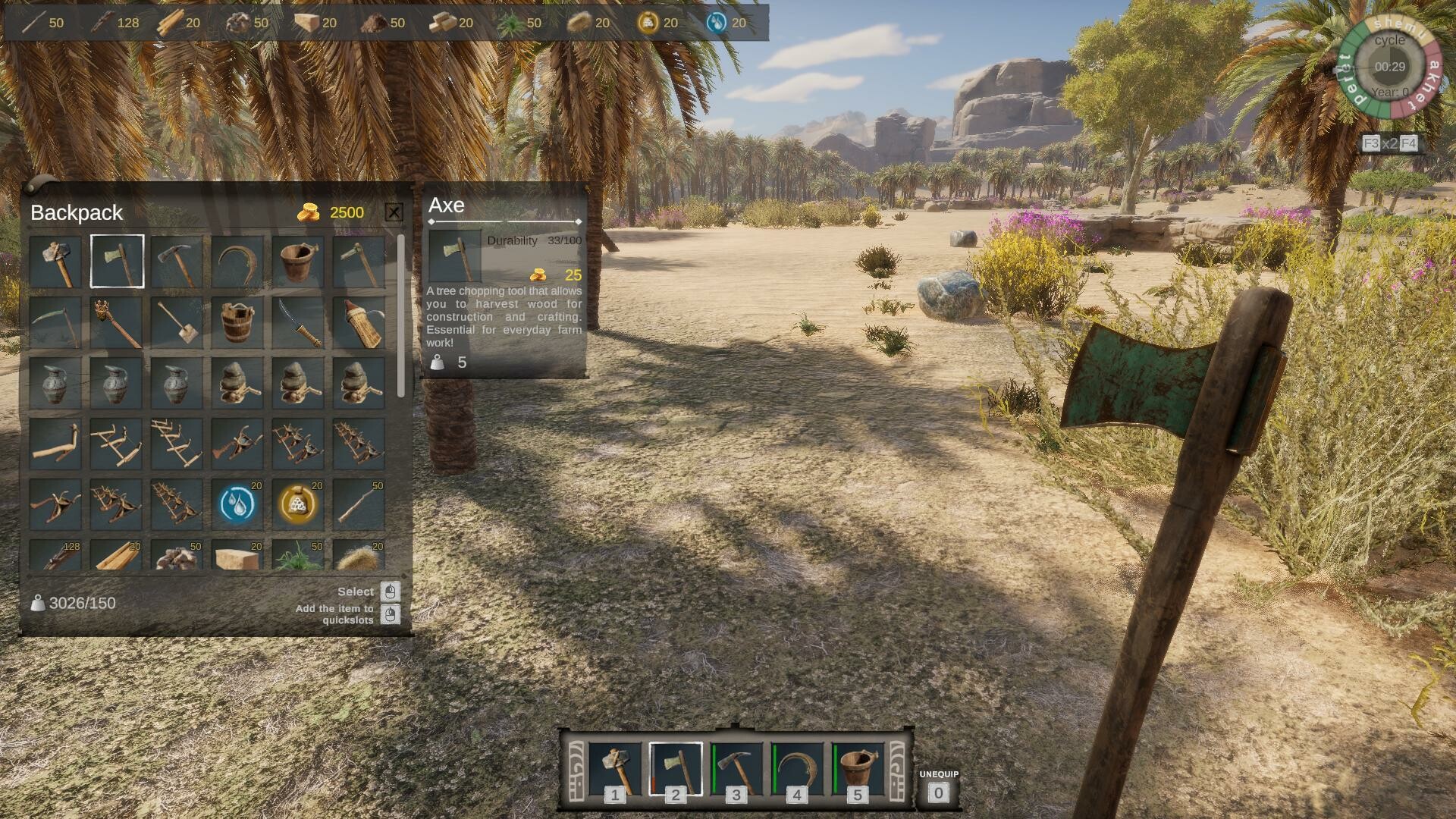 真實還原古埃及的耕作場景