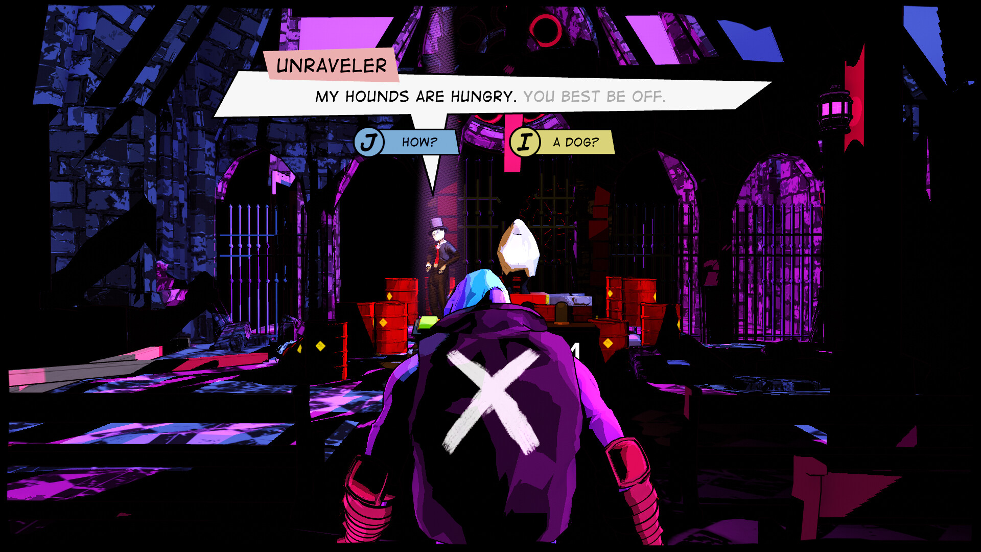 漢克正在探索他的潛意識世界