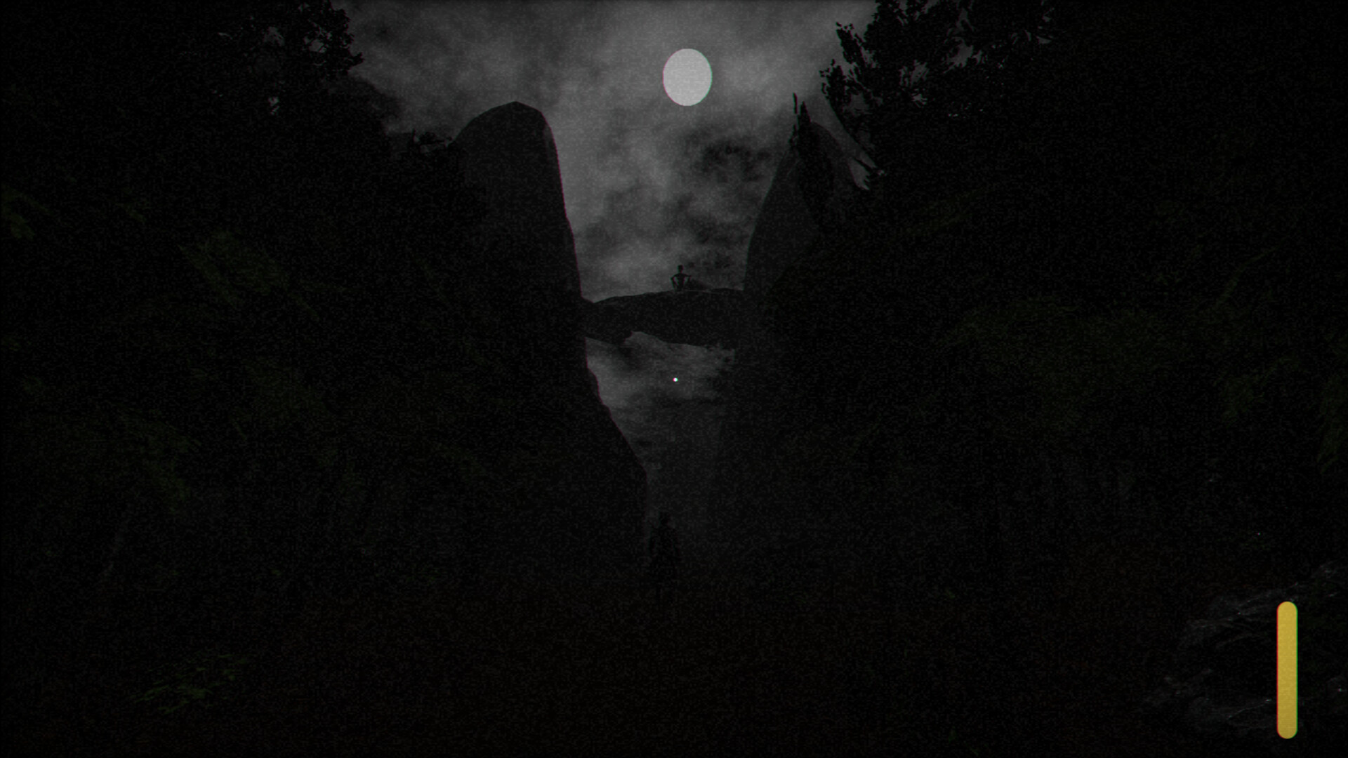 使用手電筒與儀式道具進行探索