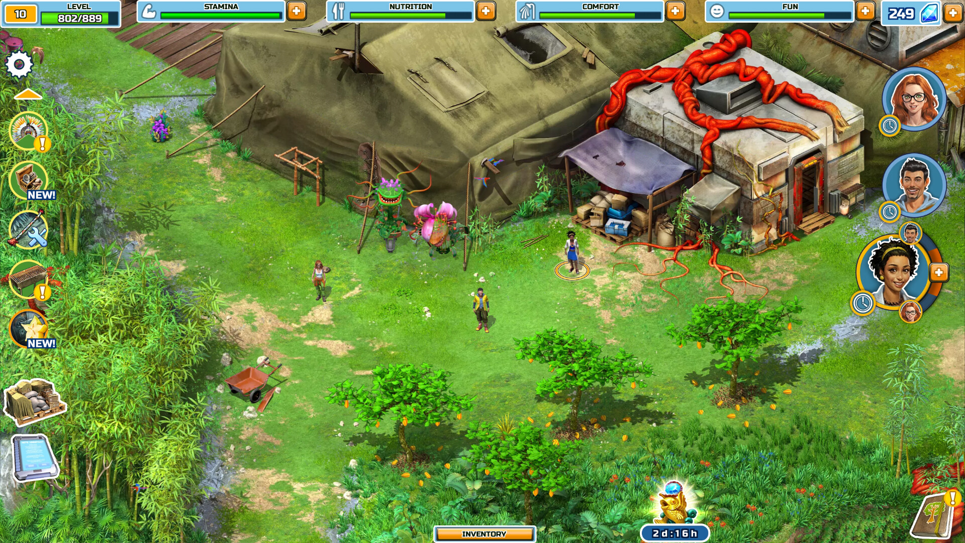 倖存者日常與烹飪系統