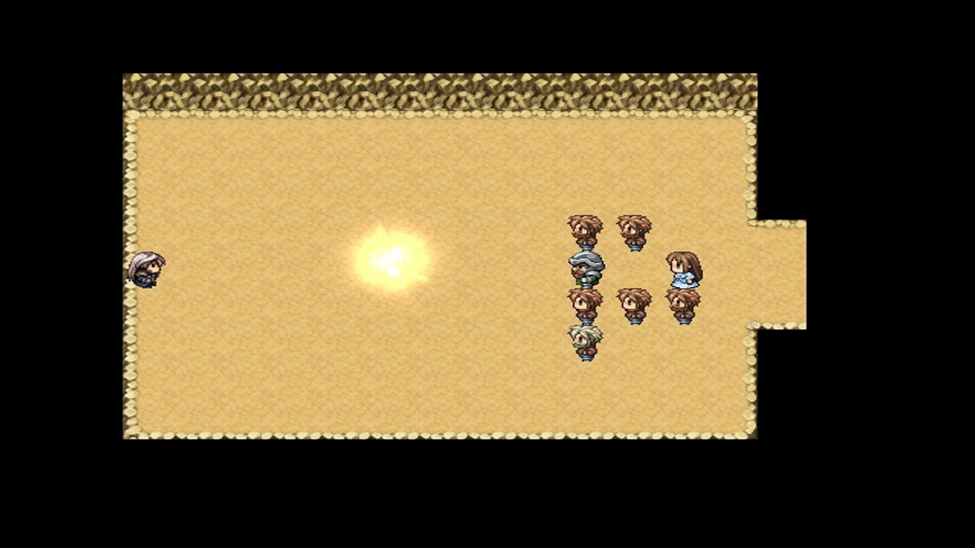 遊戲截圖:角色對話與精緻的像素美術風格