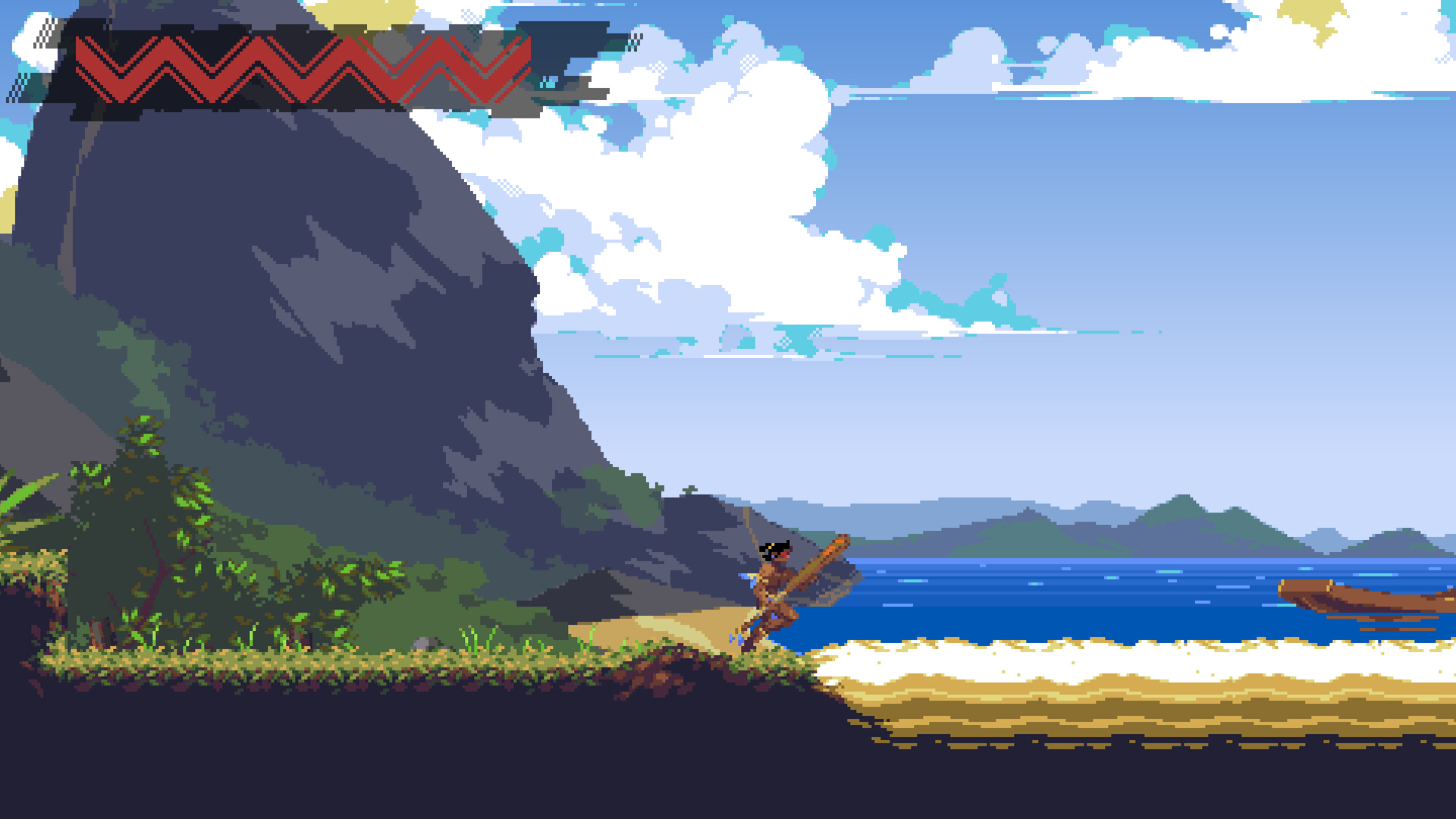 精緻的像素場景