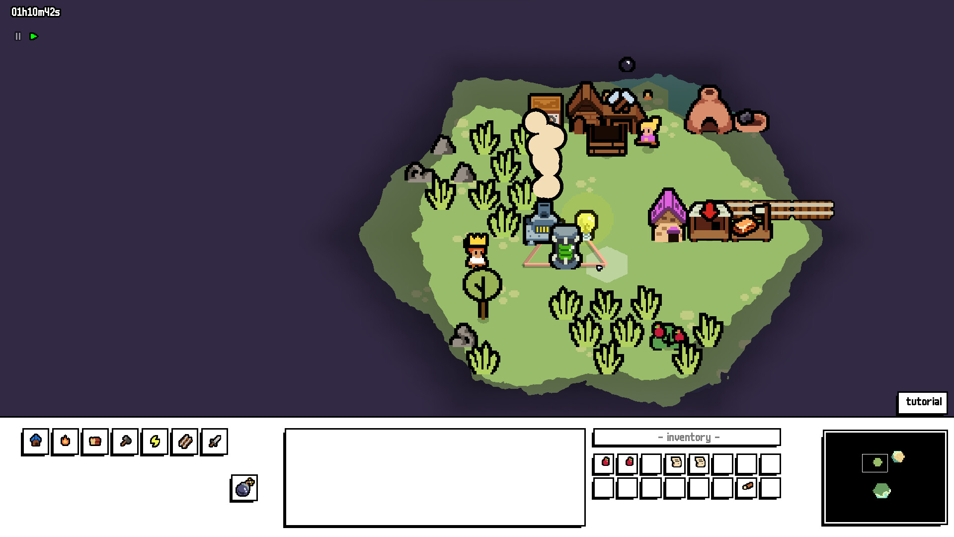 玩家指揮人類在島嶼上進行探險