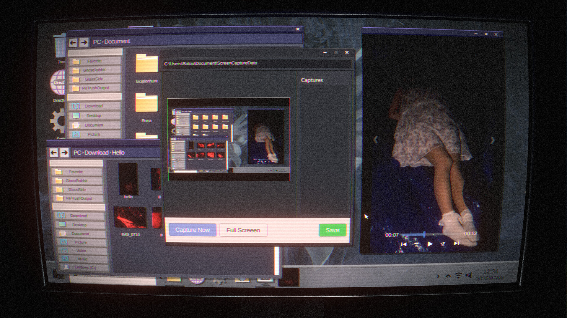Log.in 遊戲內桌面操作介面