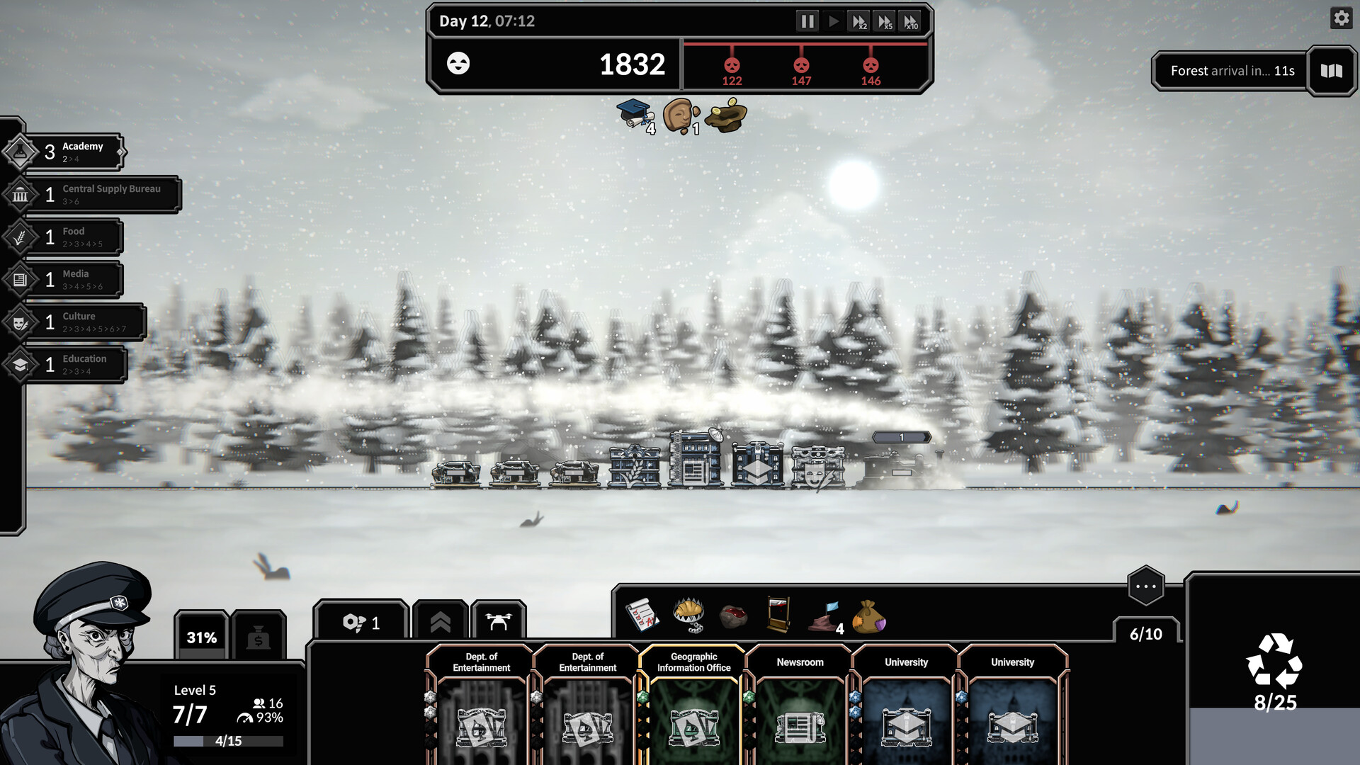 多樣化的列車車廂排列機制