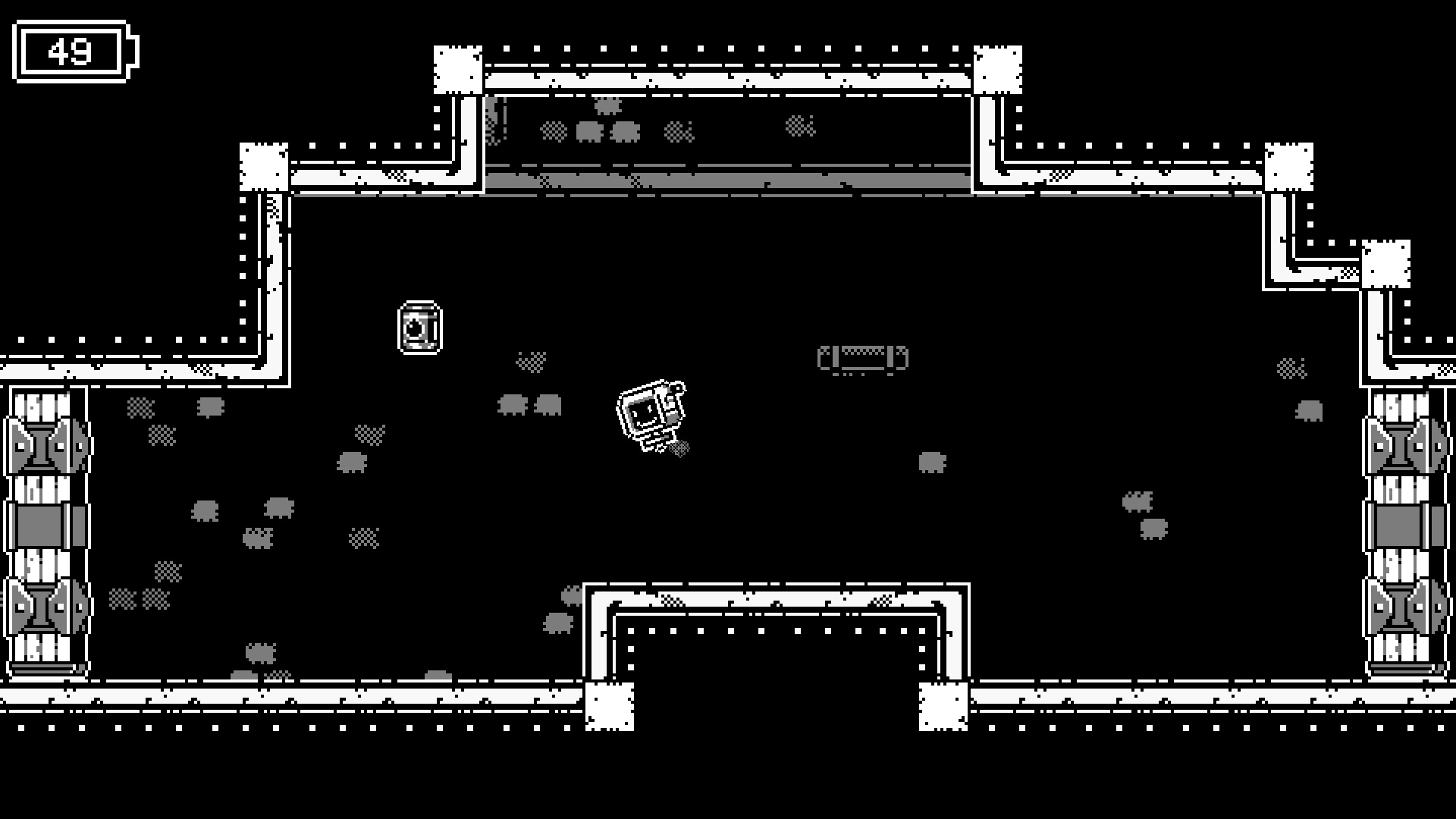 面對巨型變異機械首領的生死對決