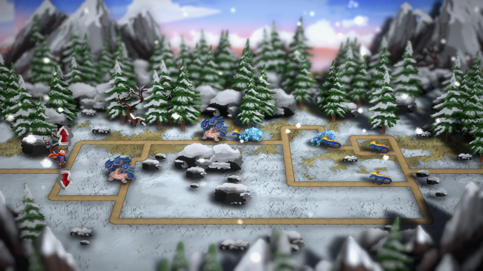 Monster Path 地圖選擇介面