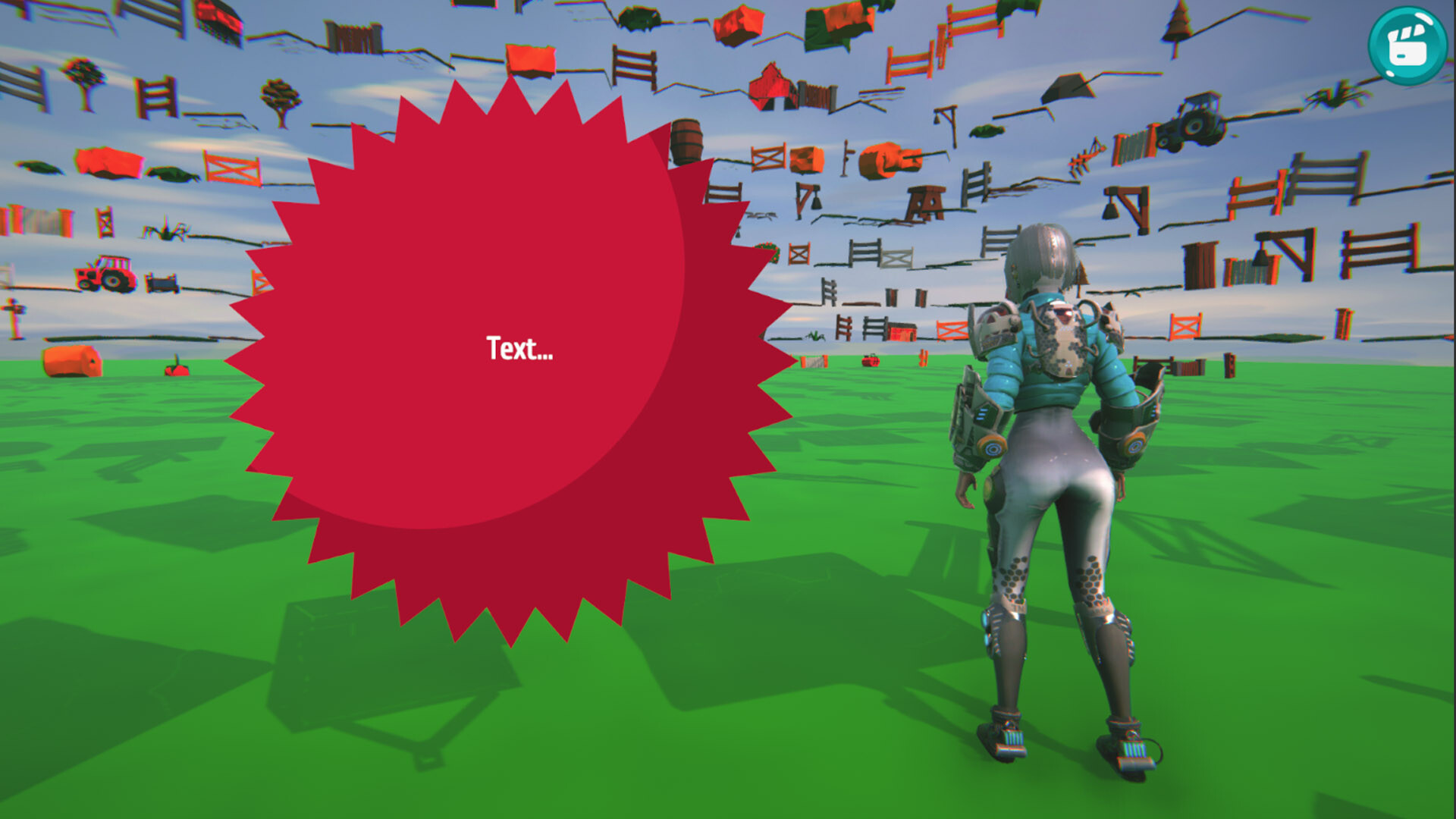 GIFT UP - FARM 豐富的跳躍障礙