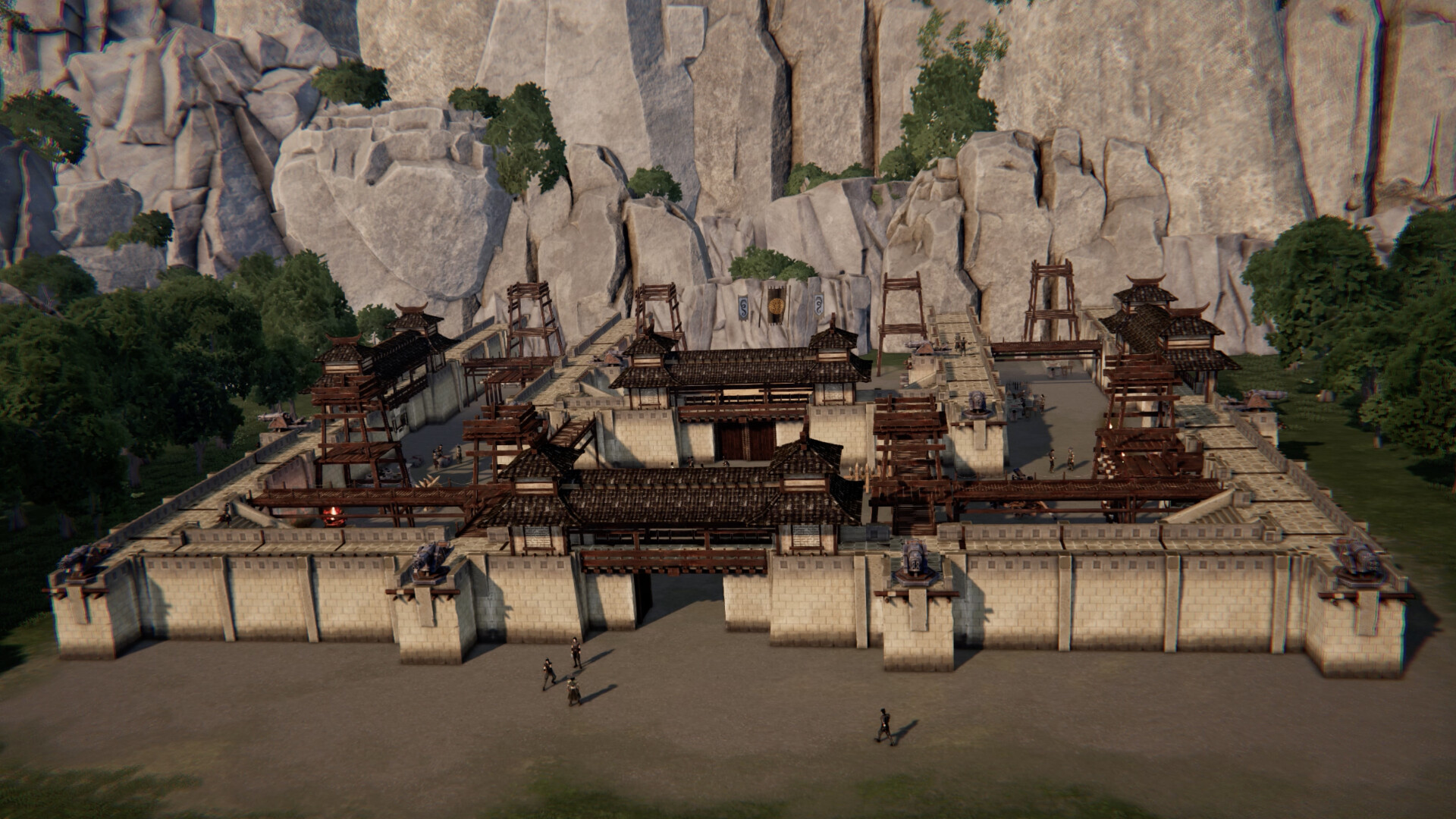 宗門要塞建設與防衛系統