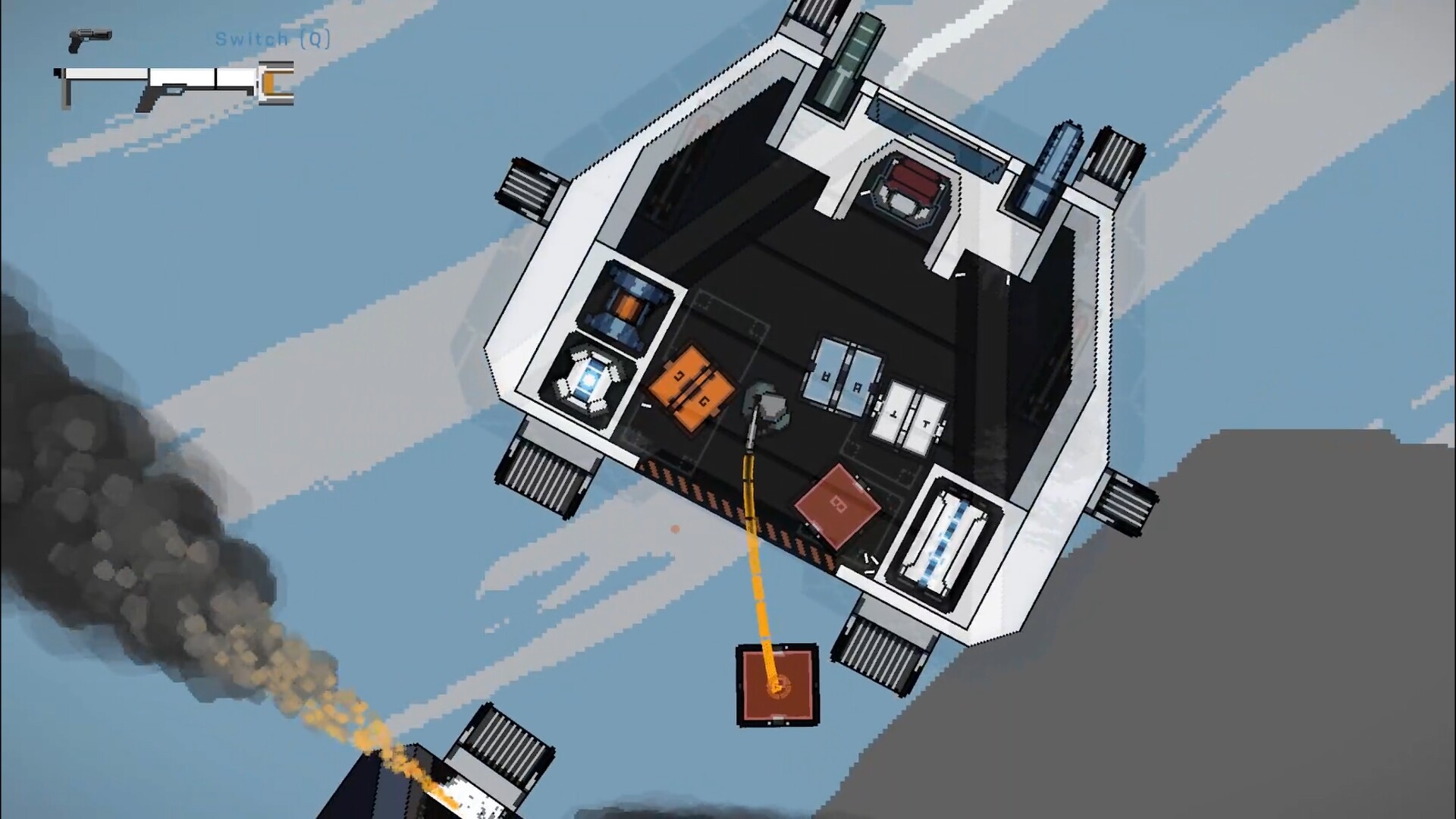 激烈的能量武器對決