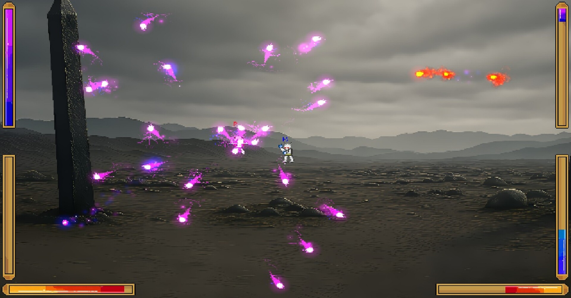 Rembrunir 2 戰鬥場景截圖 - 多樣化角色對決