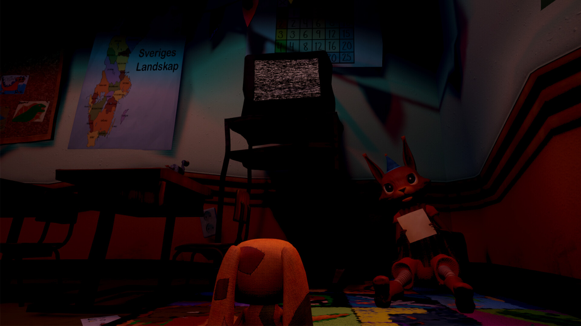 充滿壓迫感的心理景觀