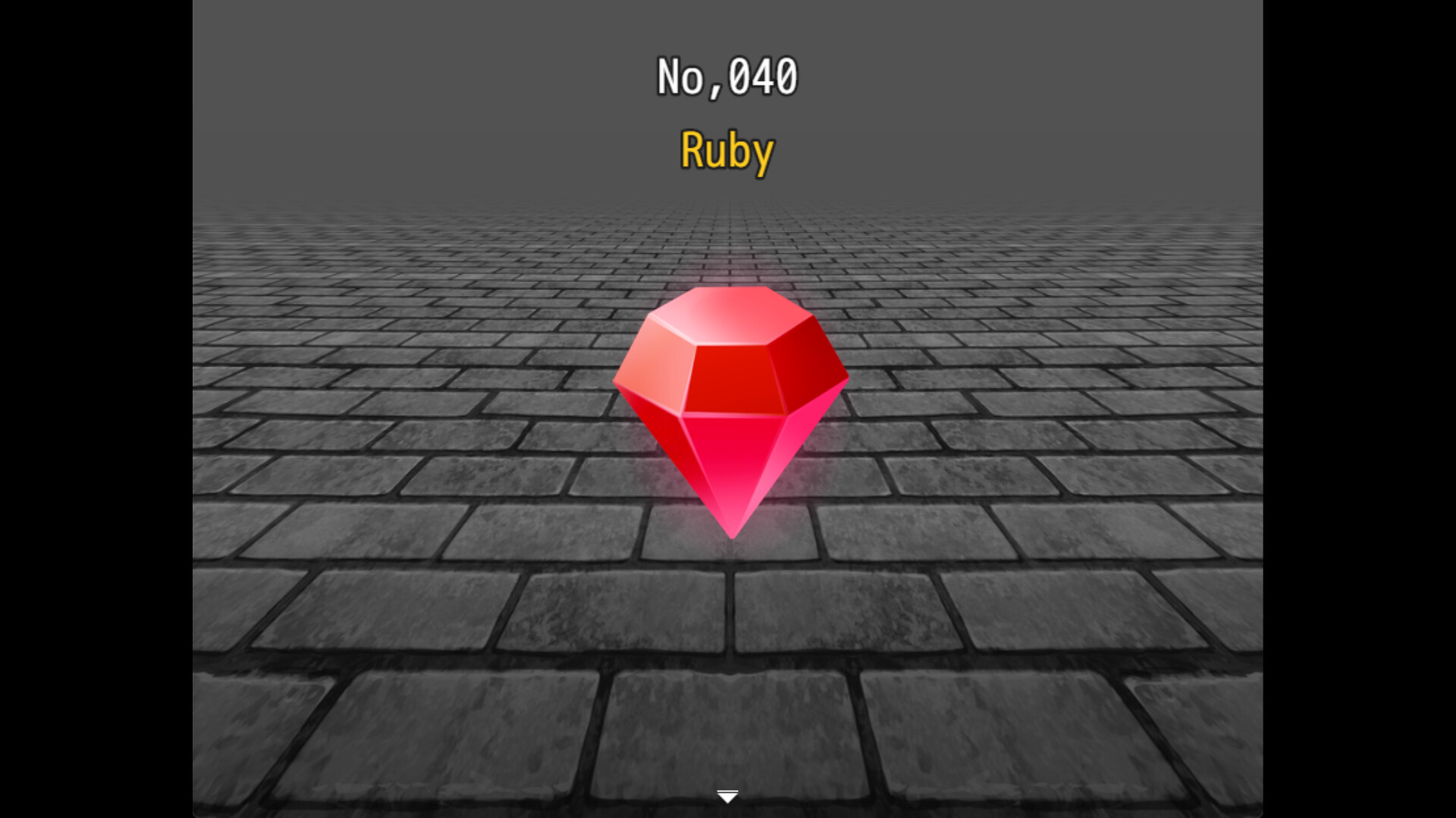 遊戲物品收集介面