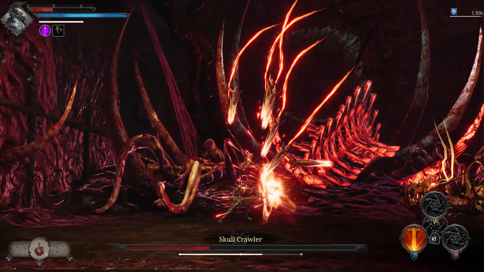 施展技能的華麗特效