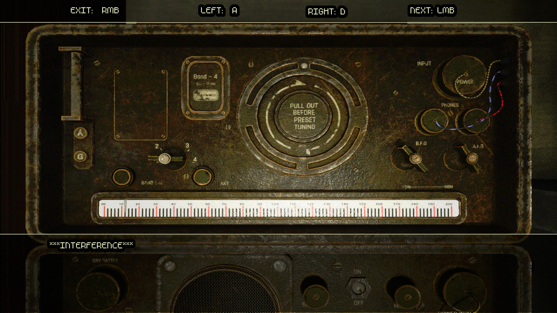 Static Voice dark corridor exploration