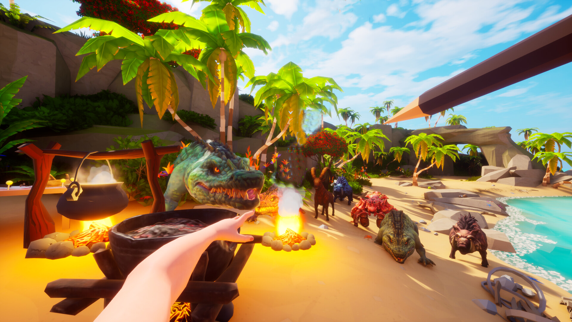 Girl Island 海邊風景