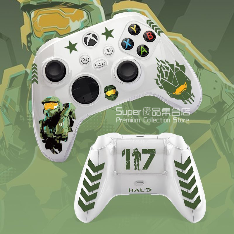 Xbox 手把多種主題貼紙示範