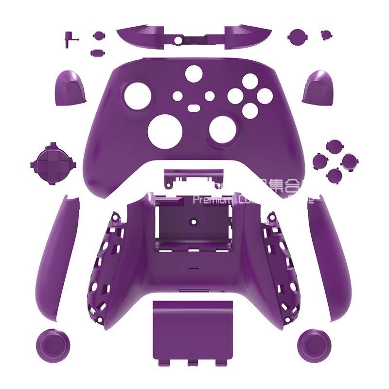 藍色麻面全套替換殼實拍