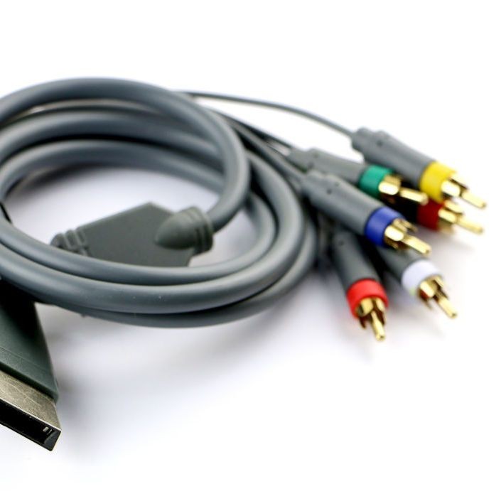 Xbox 360 色差線接頭特寫