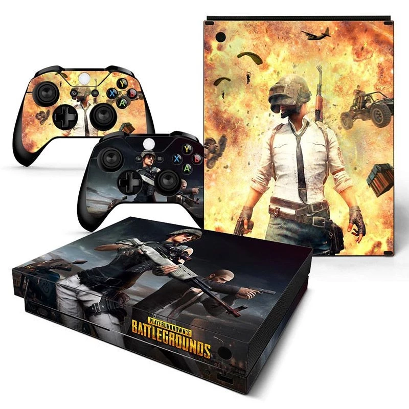 XBOX ONE X 主機貼與手把彩貼展示