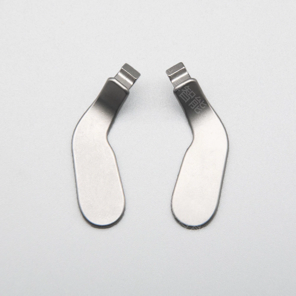 兩長兩短的撥片設計,符合人體工學