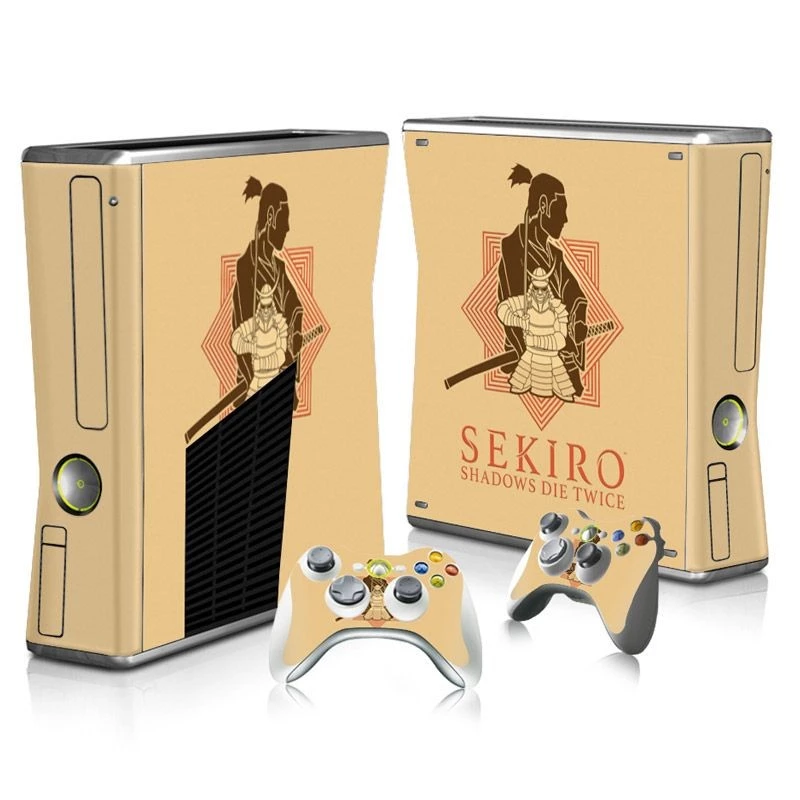 Xbox 360 Slim 貼紙安裝效果