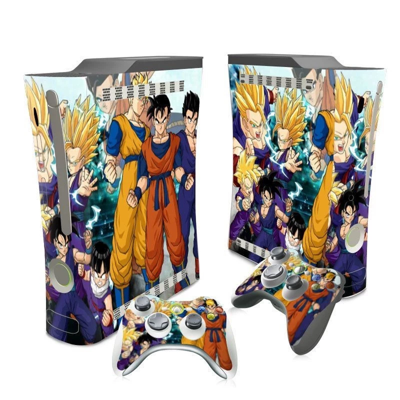 Xbox 360 動漫主機保護貼展示