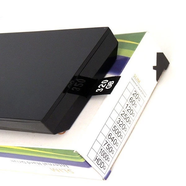 Xbox 360 硬碟側面特寫