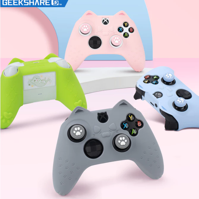 XBOX 貓耳 手把保護套 細節開孔