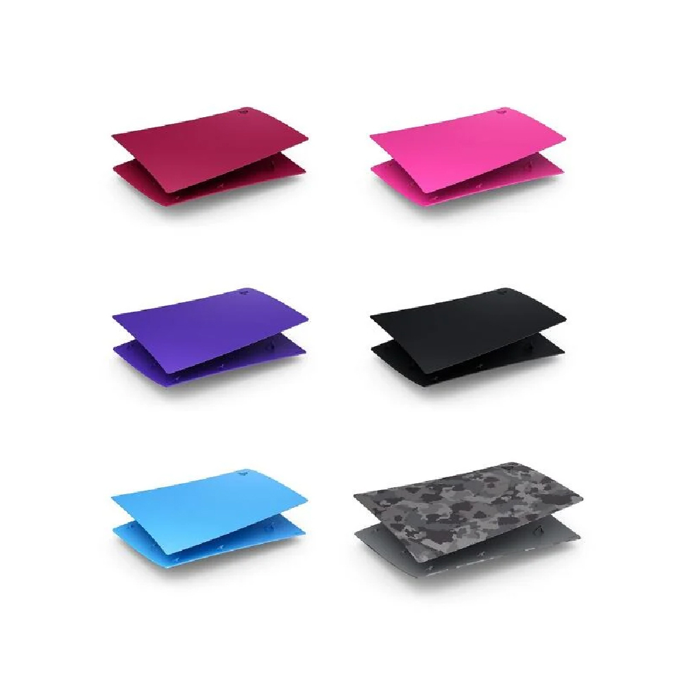 PS5 數位版護蓋安裝示意圖