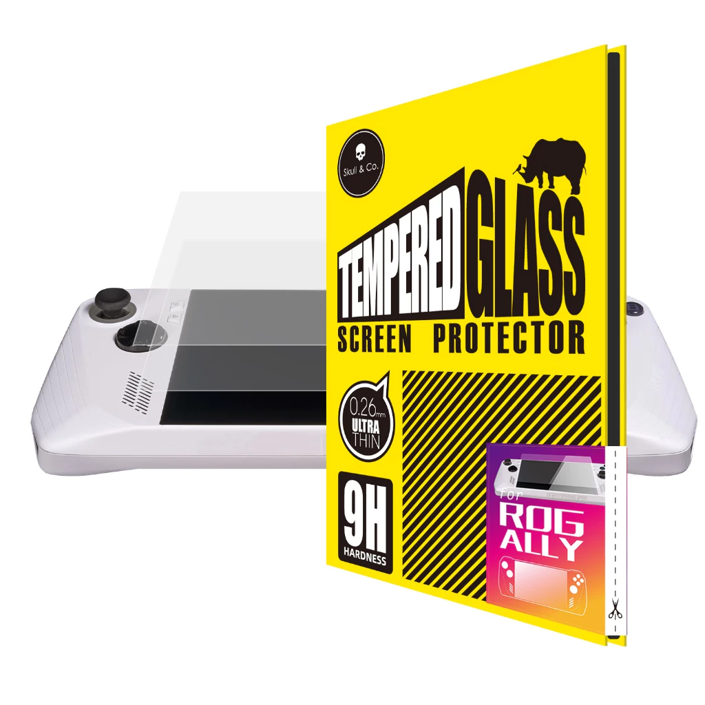 ROG Ally 保護貼高透光與防刮特性